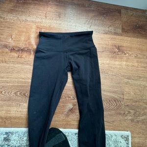 Size 2 Lulu lemon black leggings